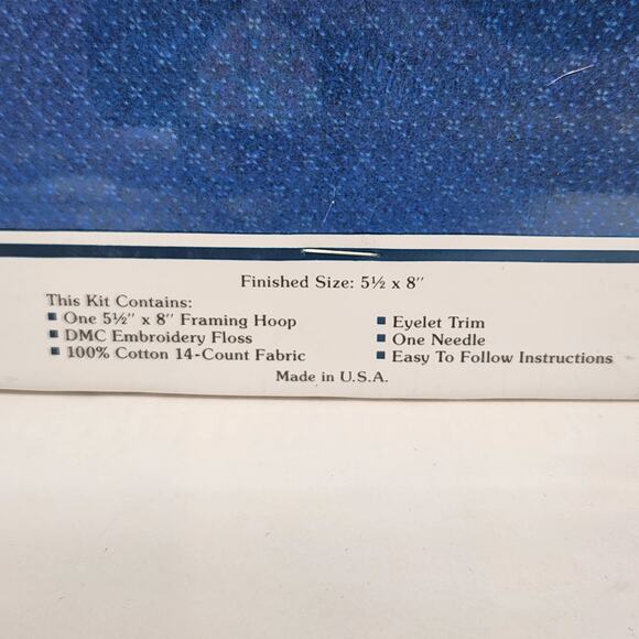 The New Berlin Co Counted Cross Stitch Kit Home Is Where You Hang Your Heart - Picture 2 of 3